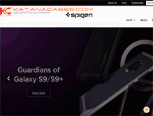 Tablet Screenshot of katanacases.com
